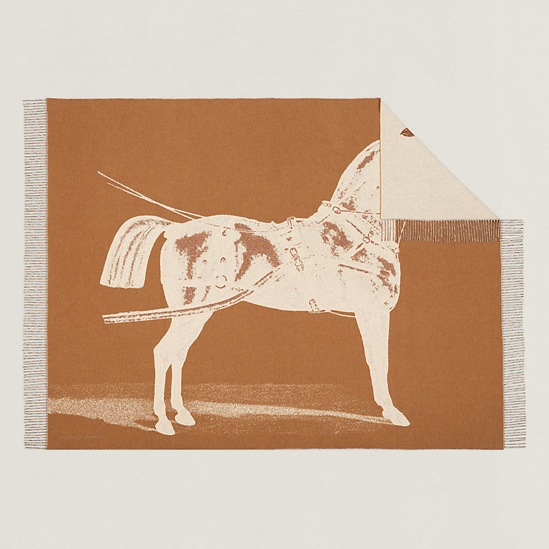 Cheval d'Attelage blanket | Hermès USA